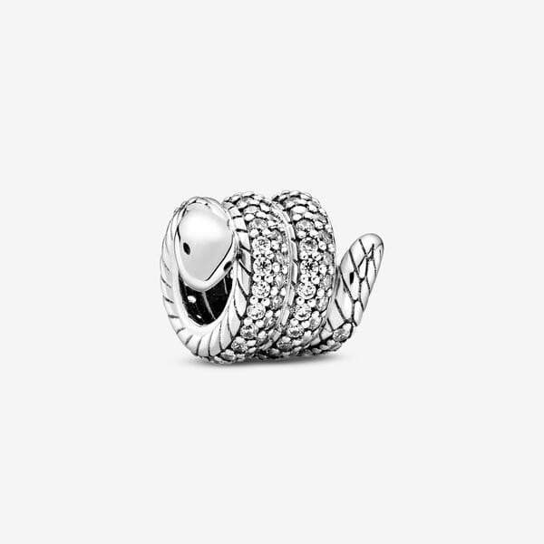 Pandora Charm Serpente scintillante