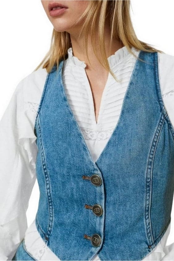 Twin-set Giacche Denim chiaro da donna in Giacche Drestige - Casamassima, commercioVirtuoso.it
