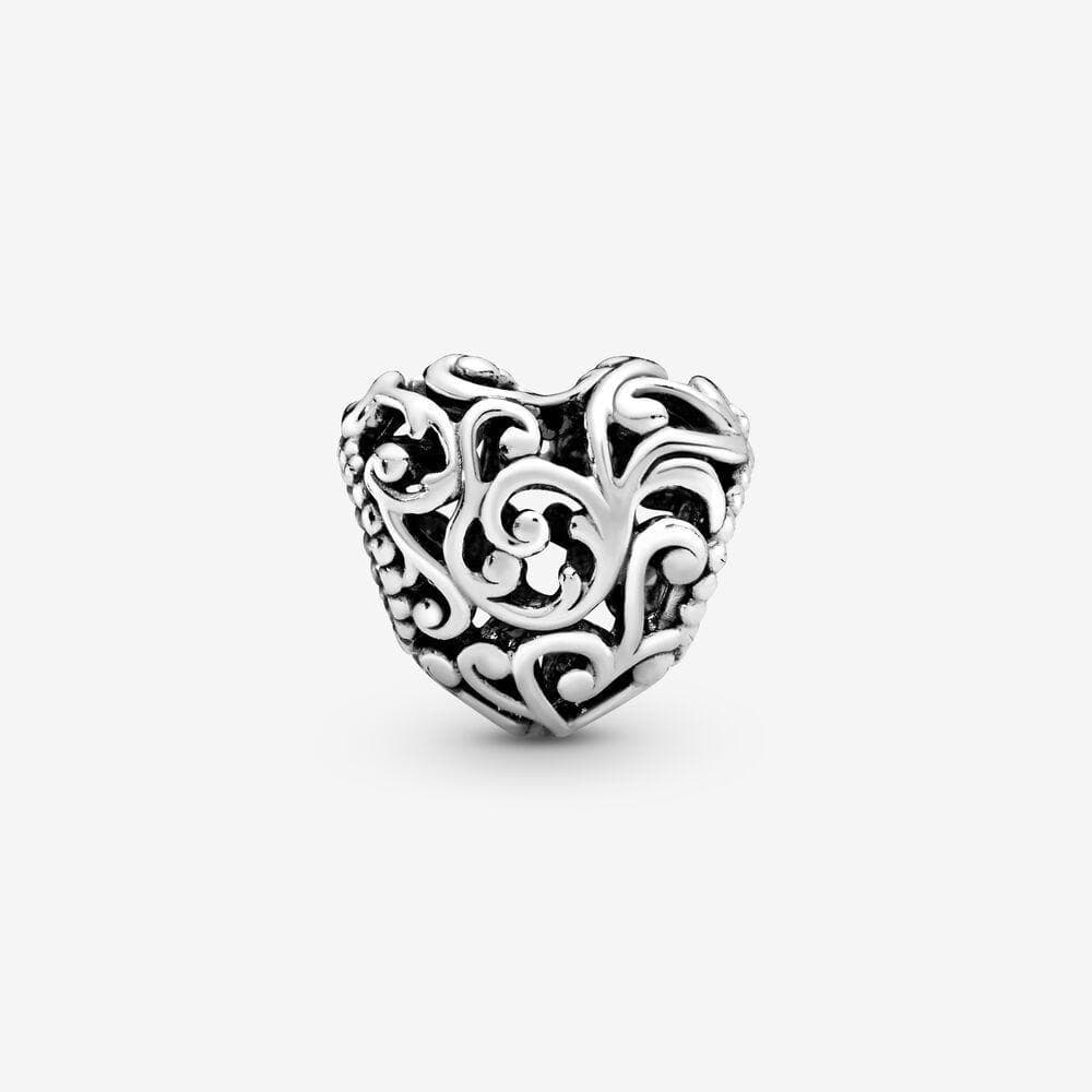 Pandora Charm a cuore openwork regale in Bead Charm Alba Gioielli - Casoria, commercioVirtuoso.it
