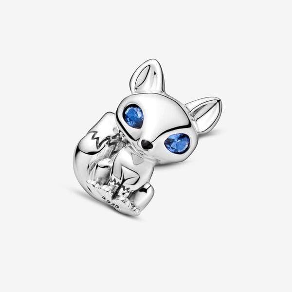 Pandora Charm Volpe dagli occhi blu in Bead Charm Alba Gioielli - Casoria, commercioVirtuoso.it