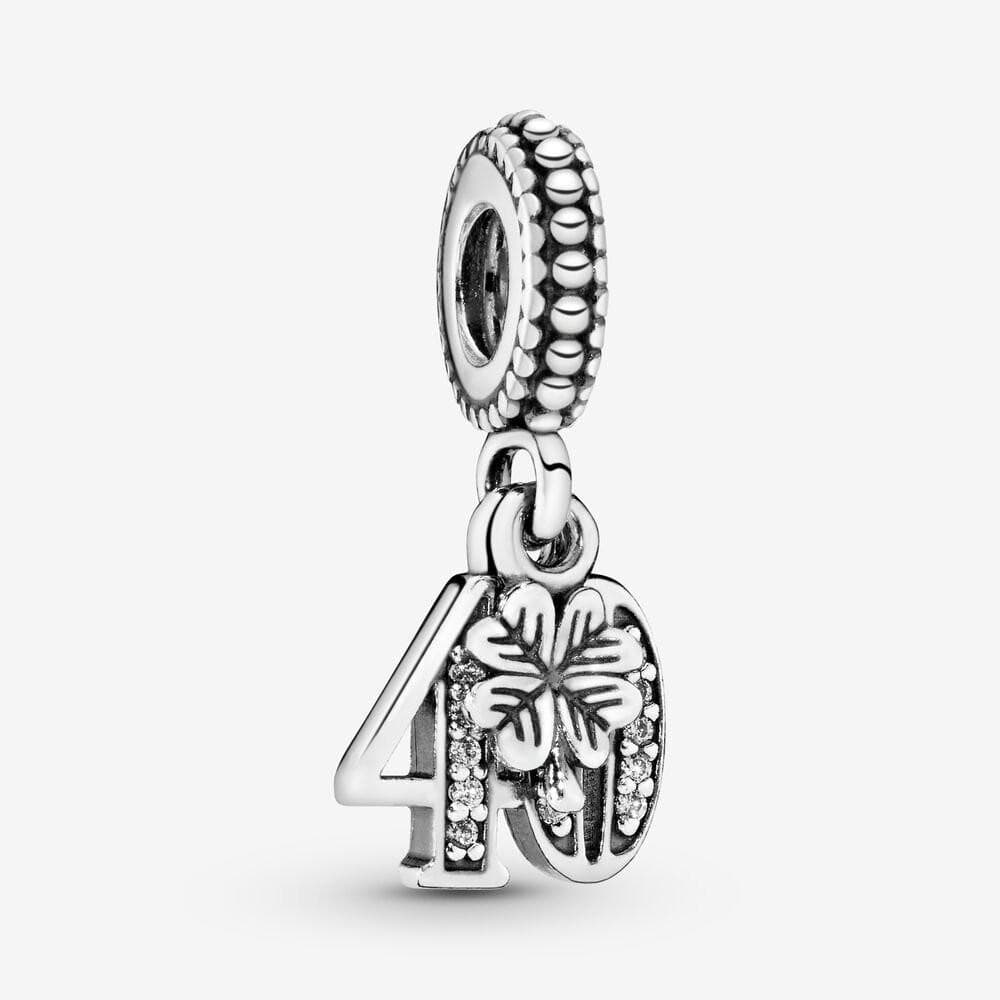 Pandora Charm pendente 40° compleanno