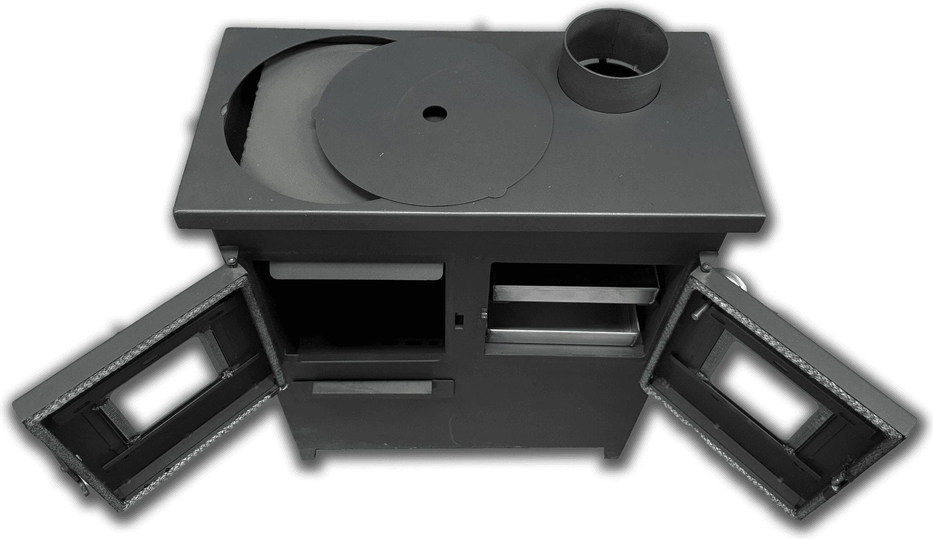 Stufa a Legna Smart (cucina - Forno) L.65 Xp.33 X80 H.Cm in Stufe elettriche Effetre - Campobello Di Licata, commercioVirtuoso.it