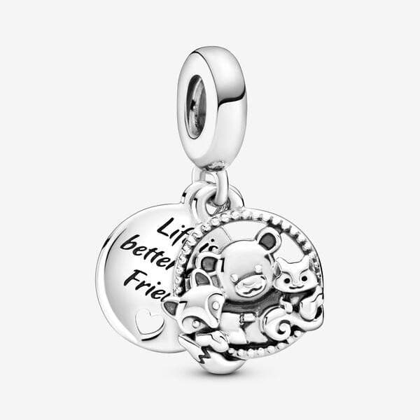 Pandora Charm pendente Orso, volpe e scoiattolo in Bead Charm Alba Gioielli - Casoria, commercioVirtuoso.it