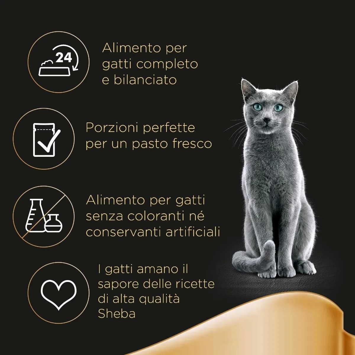 Sheba Delicatezze Selezione Filetti per Gatti 60x85gr Maxi Pack in Catnip ed erba gatta 101 Market - Poggibonsi, commercioVirtuoso.it