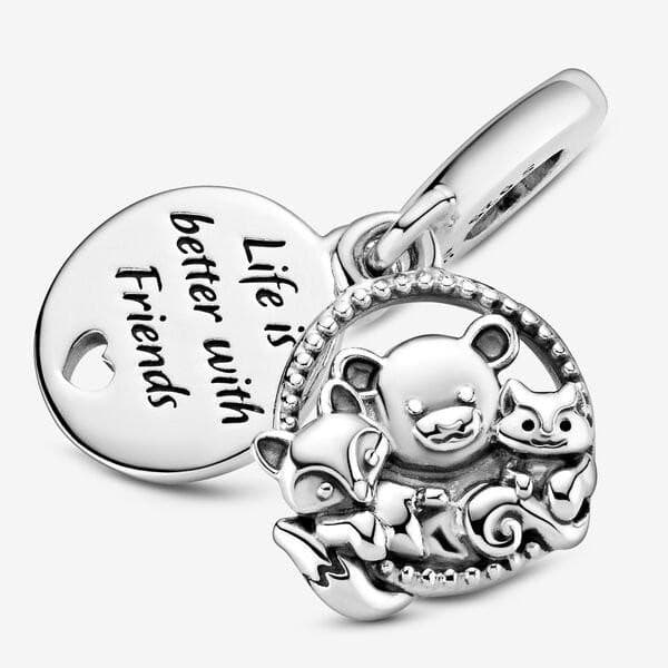 Pandora Charm pendente Orso, volpe e scoiattolo in Bead Charm Alba Gioielli - Casoria, commercioVirtuoso.it
