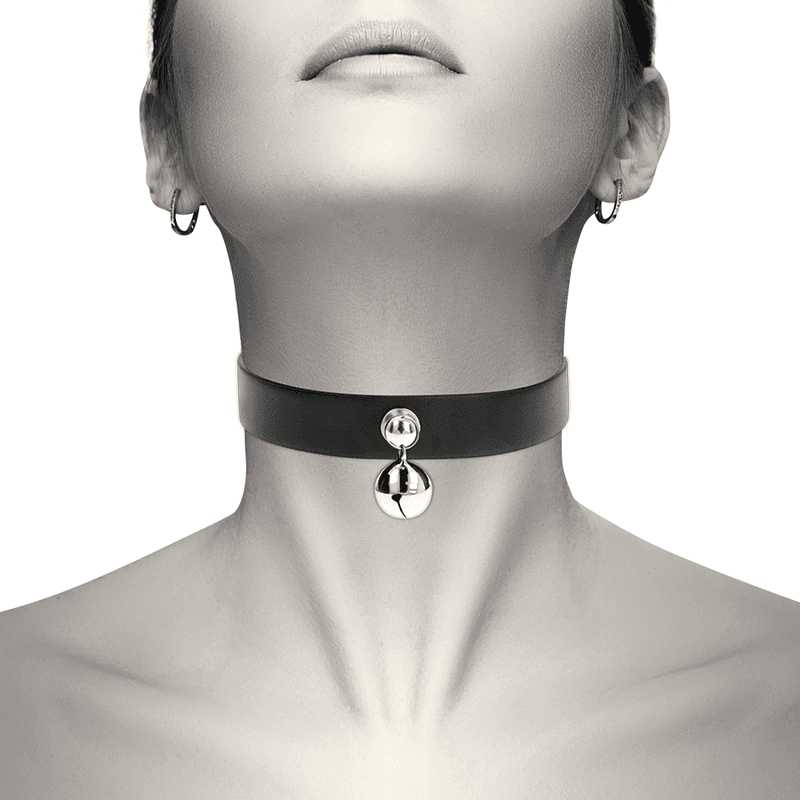 COQUETTE CHIC DESIRE - COLLANA IN PELLE VEGANA ACCESSORIO DONNA CON SONAGLIO in Collane Desideria Shop - Latina, commercioVirtuoso.it