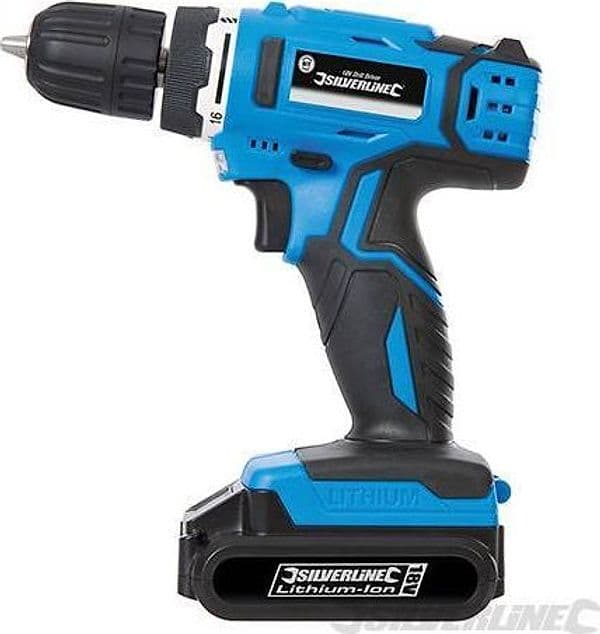 Trapano Avvitatore Elettrico 18V Indicatore LED Batteria al Litio da 1,3Ah in Trapani avvitatori Eternal Brico - Ariano Irpino, commercioVirtuoso.it