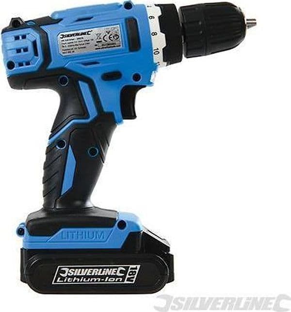 Trapano Avvitatore Elettrico 18V Indicatore LED Batteria al Litio da 1,3Ah in Trapani avvitatori Eternal Brico - Ariano Irpino, commercioVirtuoso.it