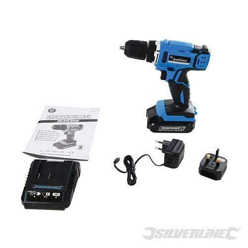 Trapano Avvitatore Elettrico 18V Indicatore LED Batteria al Litio da 1,3Ah in Trapani avvitatori Eternal Brico - Ariano Irpino, commercioVirtuoso.it