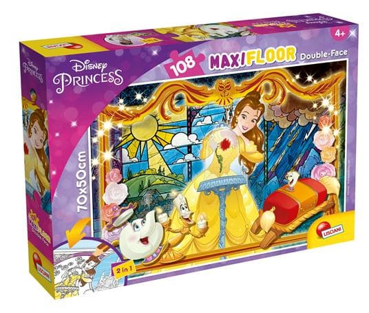 Disney Puzzle Maxi Floor 108 Bella e la Bestia