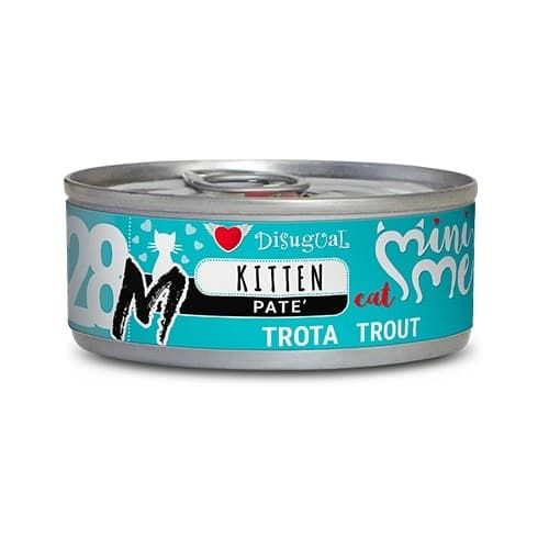 Mini Me 28 Patè Trota MonoProteico per Gatti Cuccioli Disugual 85gr - 2