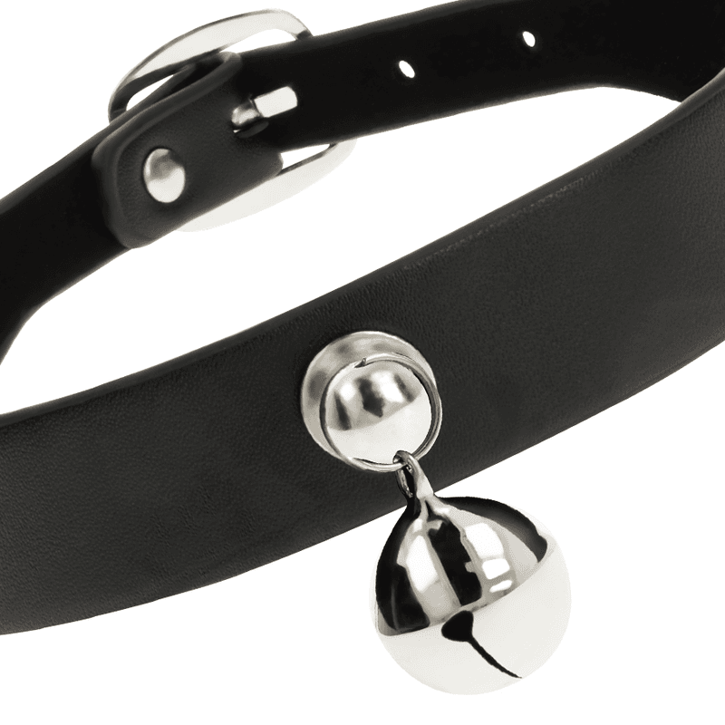 COQUETTE CHIC DESIRE - COLLANA IN PELLE VEGANA ACCESSORIO DONNA CON SONAGLIO in Collane Desideria Shop - Latina, commercioVirtuoso.it