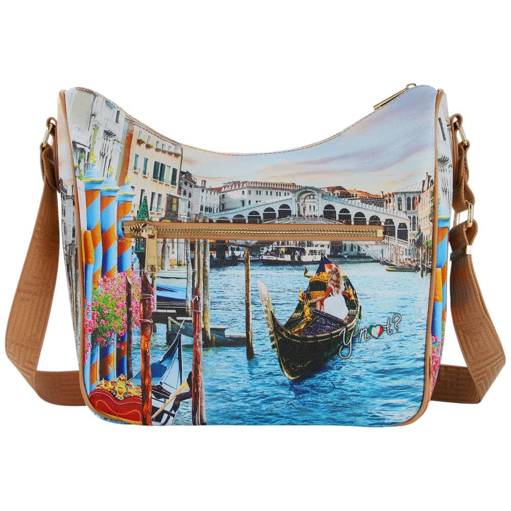 YNot beauty shoulder bag stampa Dream in Venice YES646S5 Borse YNot