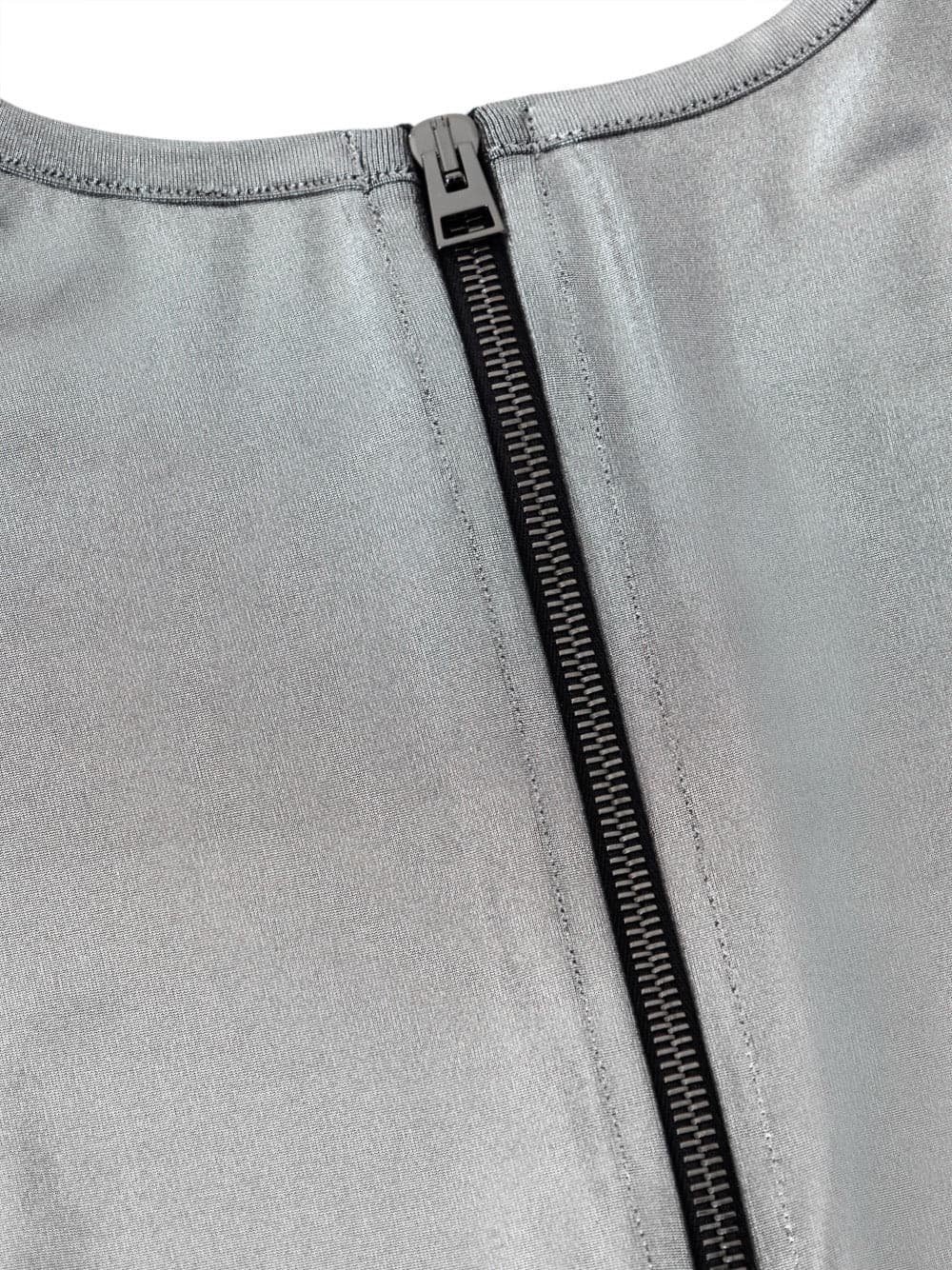 Tom Ford Maglietta in tessuto metallizzato argento da donna in T-shirt Drestige - Casamassima, commercioVirtuoso.it