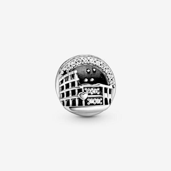 Pandora Charm openwork Colosseo, Roma in Bead Charm Alba Gioielli - Casoria, commercioVirtuoso.it