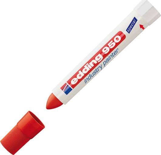 Pastello Industriale Edding E-950 Rosso
