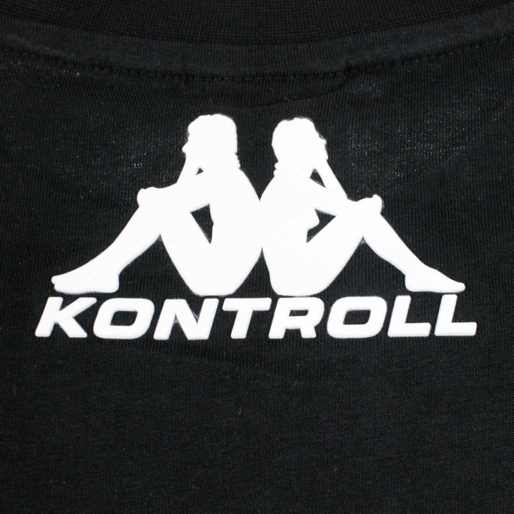 KAPPA KONTROLL Maglietta Uomo Kontroll Tee Black/white da uomo in Polo Drestige - Casamassima, commercioVirtuoso.it