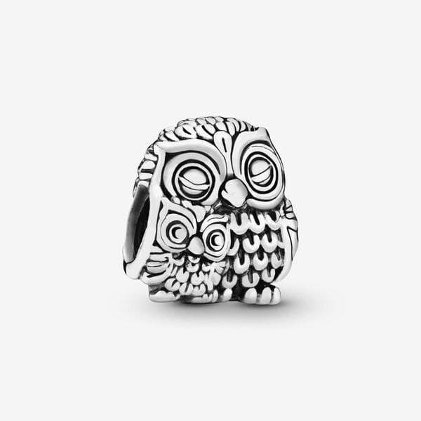 Pandora Charm Mamma gufo e gufetto in Bead Charm Alba Gioielli - Casoria, commercioVirtuoso.it