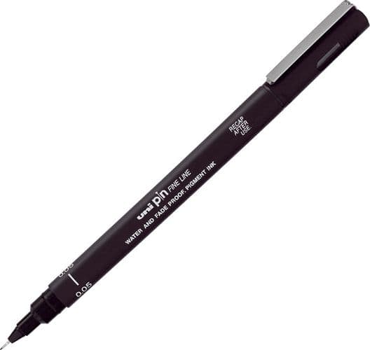 Pin Fineliner Nero Punta 0.05Mm Uni Mitsubishi