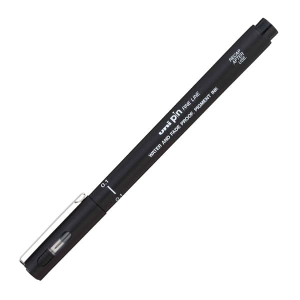 Pin Fineliner Nero Punta 0.1Mm Uni Mitsubishi