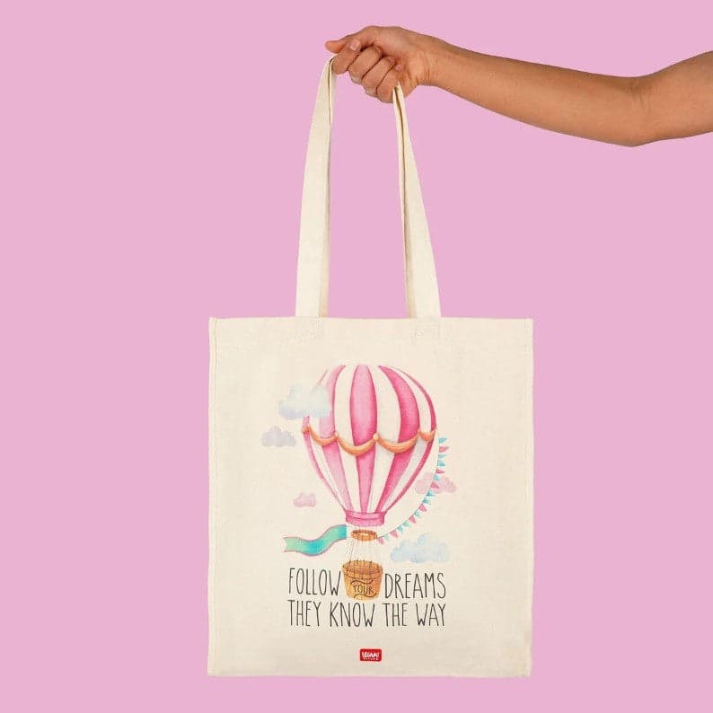 Legami - Borsa di cotone, Ecologica, Tema Air balloon in Borse riutilizzabili per la spesa Cartospedia - Napoli, commercioVirtuoso.it