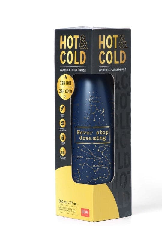Legami, Bottiglia Termica Hot&Cold 500 Ml, tema stars in Thermos per bibite Cartospedia - Napoli, commercioVirtuoso.it