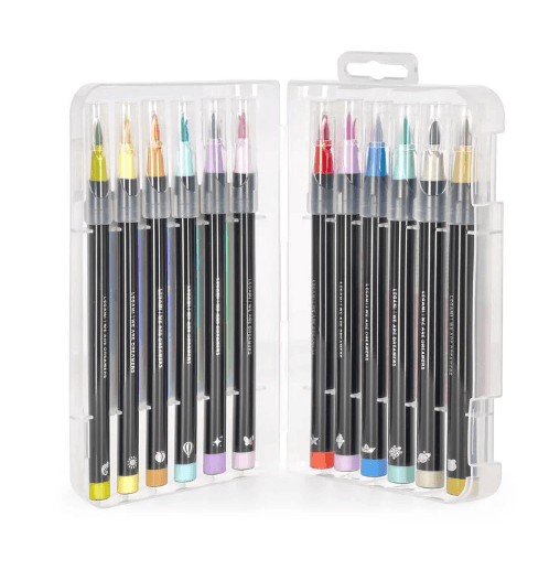 Legami - Set di 12 Pennarelli con Punta Pennello Pastel Colours - Brush Markers (BUMA0002) in Pennarelli per disegno Cartospedia - Napoli, commercioVirtuoso.it
