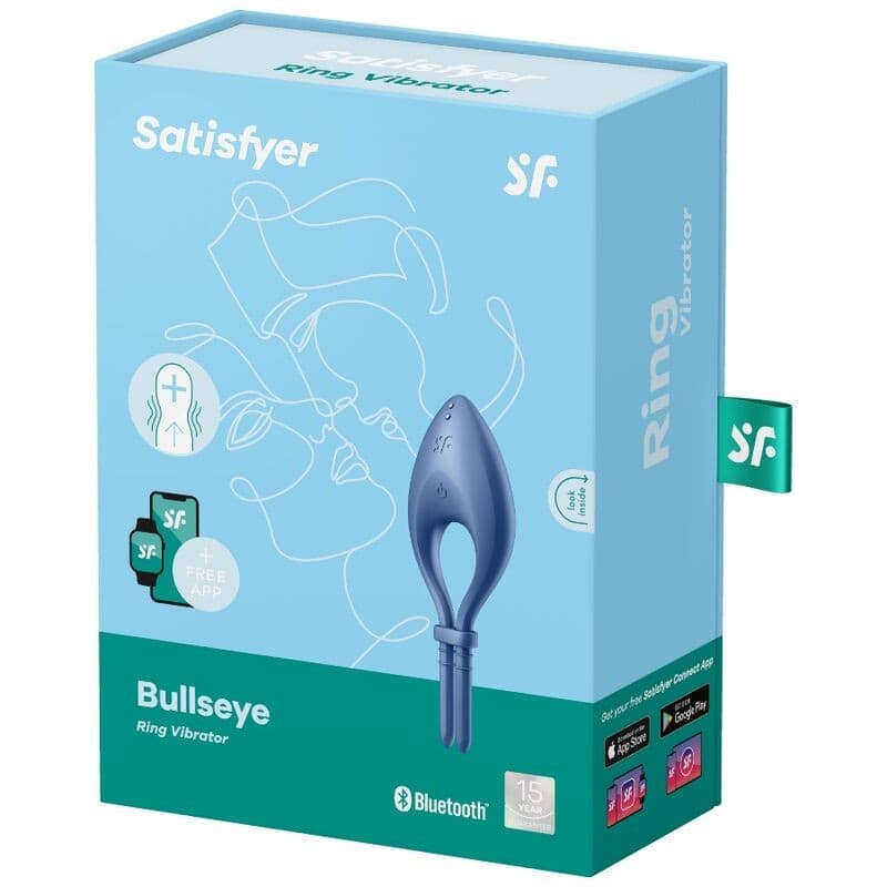 SATISFYER - APP VIBRATORE BULLSEYE RING BLU in Anelli fallici e vibranti Desideria Shop - Latina, commercioVirtuoso.it