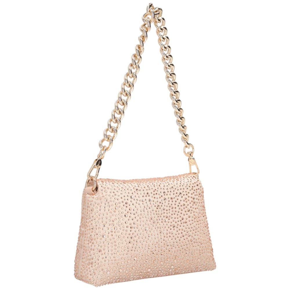 Liu Jo borsa a tracolla cipria crossbody con strass LaPuffy AA5269T0374 Borse Liu Jo