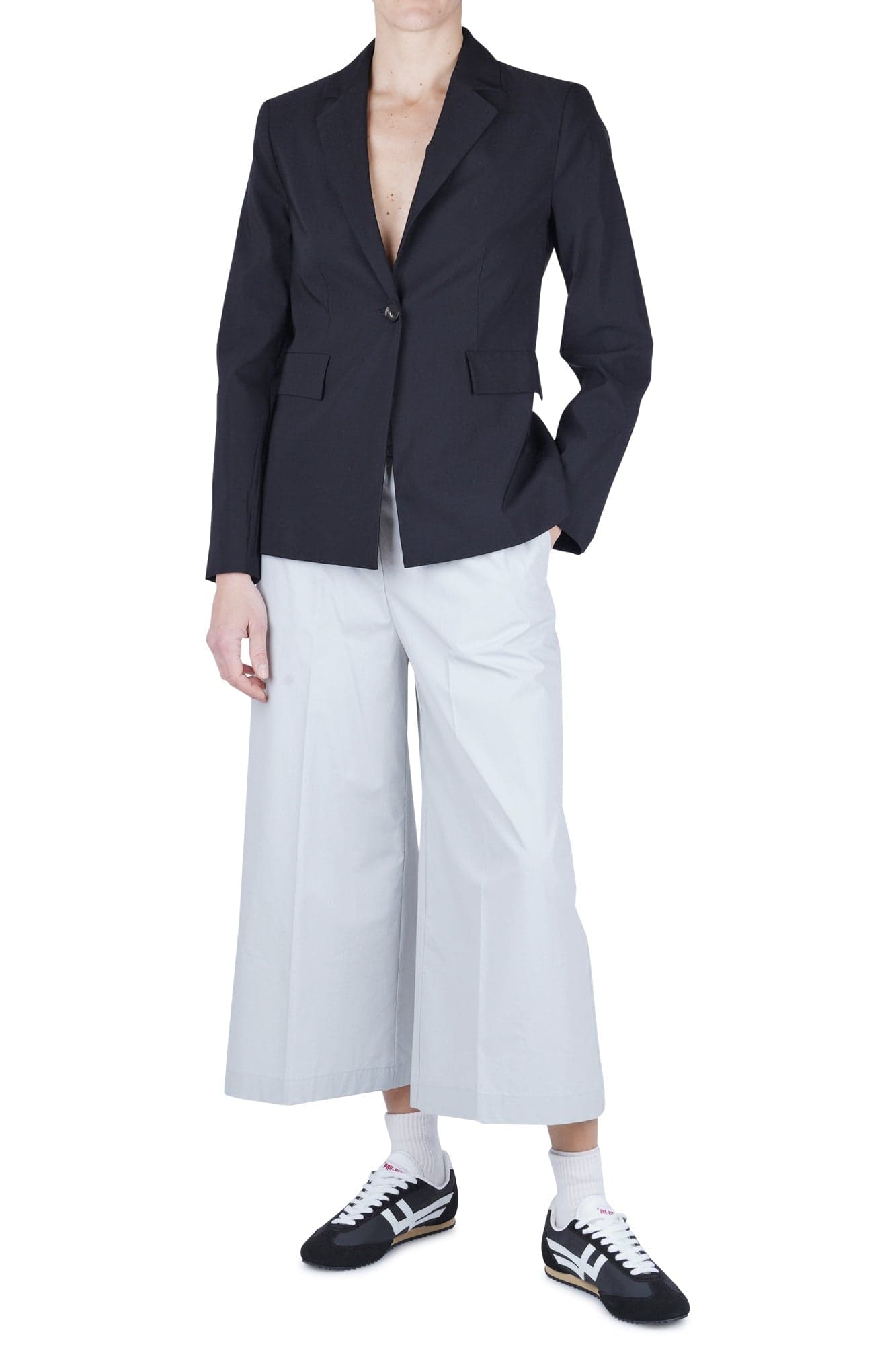 Liviana Conti - Pantalone - 470818 - Grigio chiaro da donna in Pantaloni Drestige - Casamassima, commercioVirtuoso.it