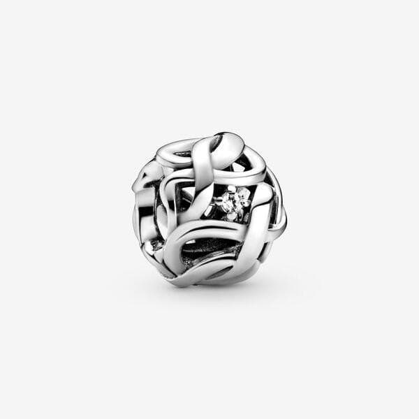 Pandora Charm Infinito openwork intrecciato
