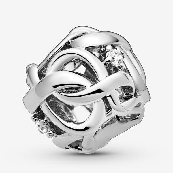 Pandora Charm Infinito openwork intrecciato in Bead Charm Alba Gioielli - Casoria, commercioVirtuoso.it