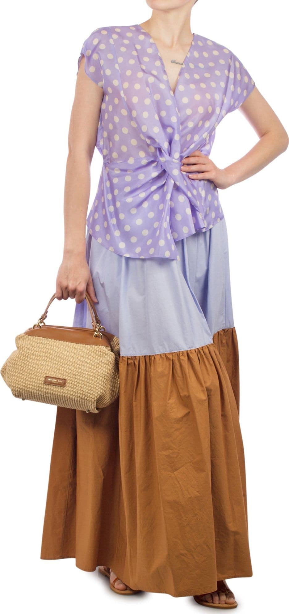 JUCCA Jucca - Gonna - 391638 - Lilla da donna in Gonne Drestige - Casamassima, commercioVirtuoso.it