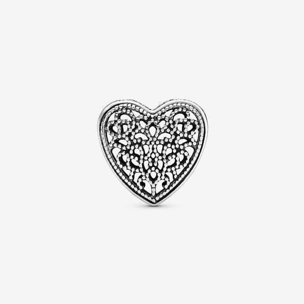 Pandora Charm Cuore decorato