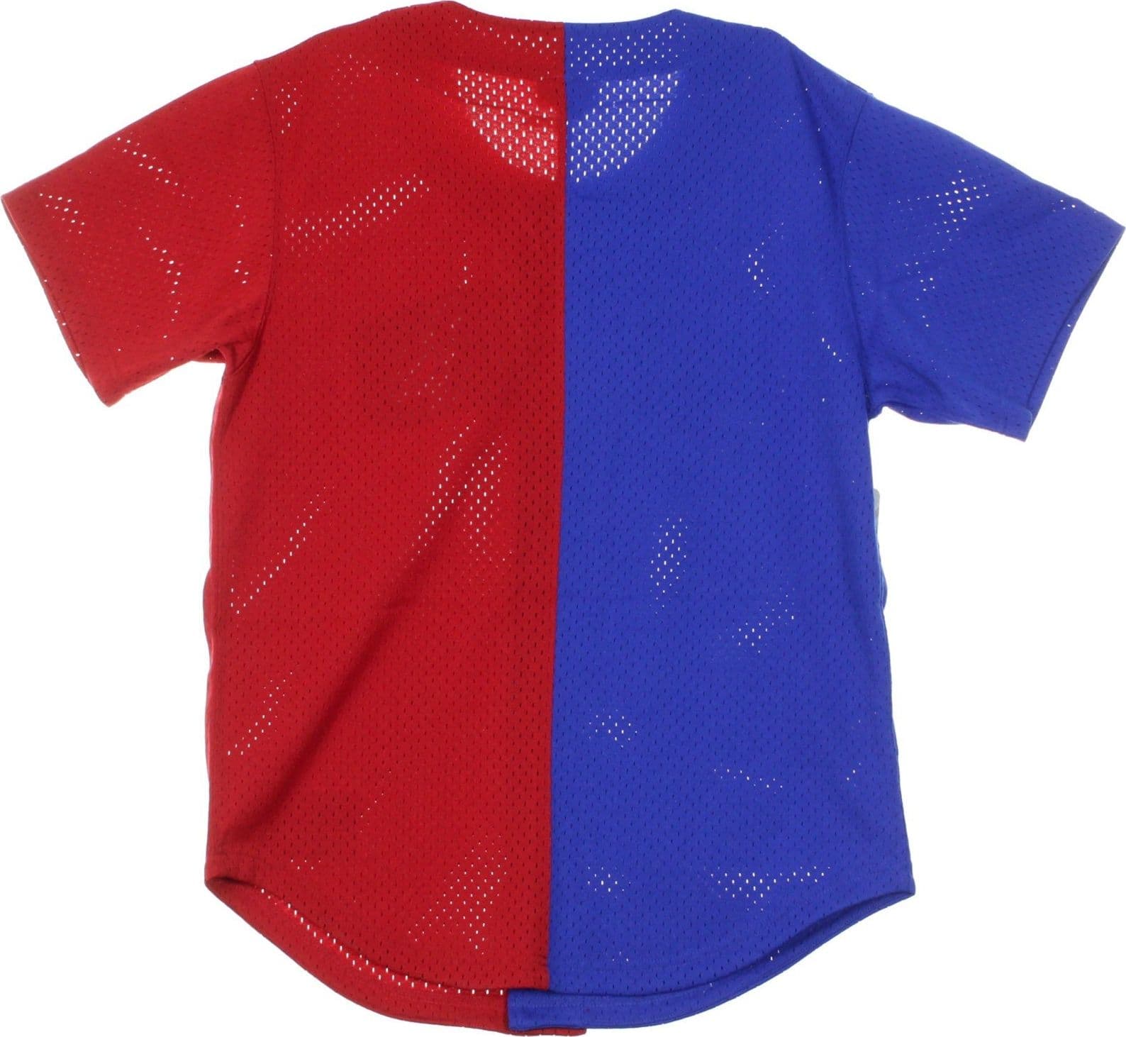 MITCHELL & NESS Casacca Bottoni Uomo Split Mesh Button Front Phi76e Original Team Colors da uomo in Maglie sportive da uomo Drestige - Casamassima, commercioVirtuoso.it