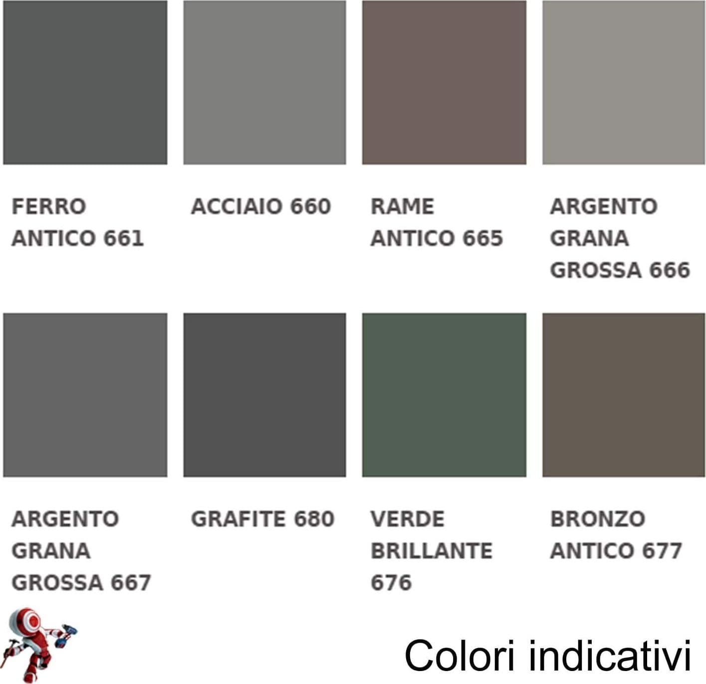 Baldini NOXIDIN Smalto ferromicaceo 750 ml in Vernice Masterbrico - Longobardi, commercioVirtuoso.it