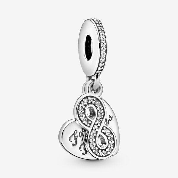 Pandora Charm pendente a cuore Amiche per sempre in Bead Charm Alba Gioielli - Casoria, commercioVirtuoso.it