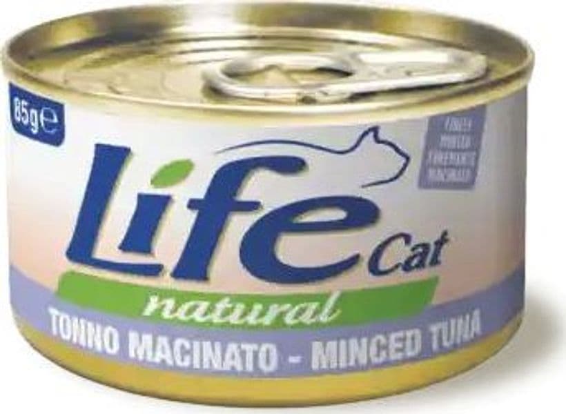 Life Cat Natural Scatoletta Tonno Macinato per Gatti 85gr - 2