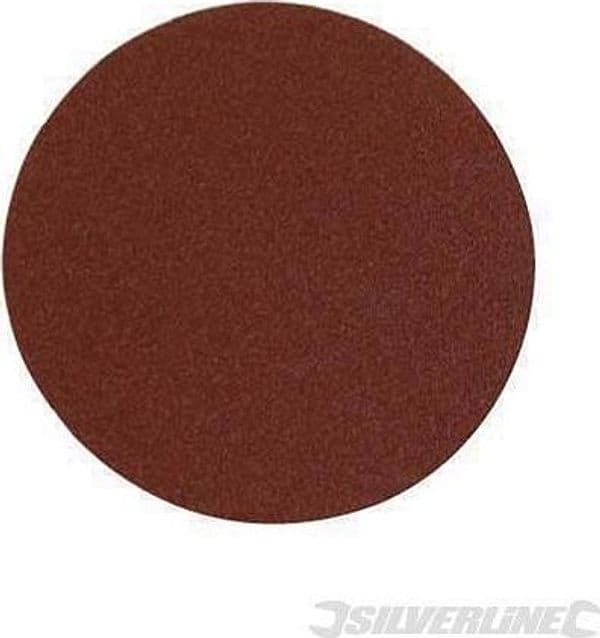 Dischi a fissaggio strappo in ossido di alluminio per levigatrici nuovo silverline - 6