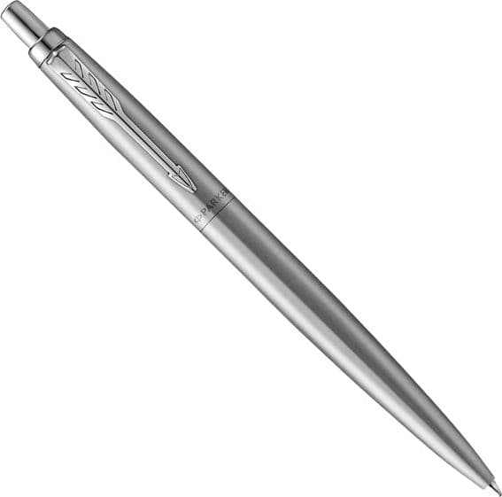 Penna a sfera Jotter Monochrome XL acciaio satinato punta M Parker