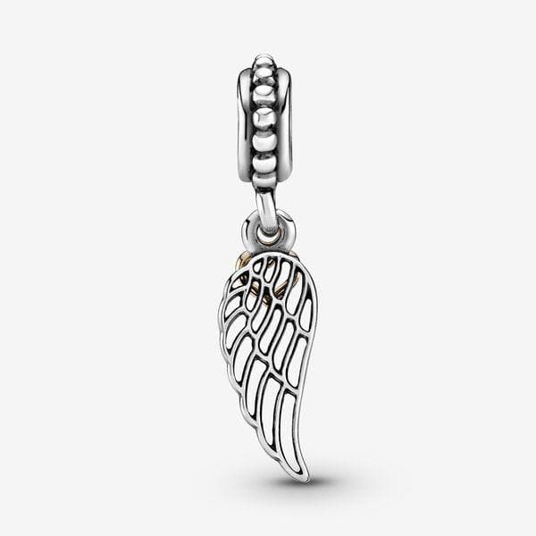 Pandora Charm pendente Cuore e ali d’angelo
