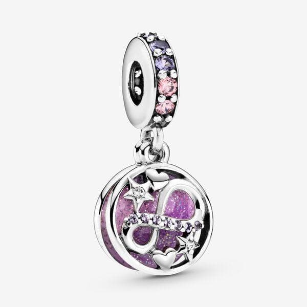 Pandora Charm pendente Infinito con cuori e stelle sfavillante in Bead Charm Alba Gioielli - Casoria, commercioVirtuoso.it