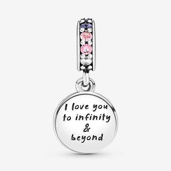 Pandora Charm pendente Infinito con cuori e stelle sfavillante in Bead Charm Alba Gioielli - Casoria, commercioVirtuoso.it