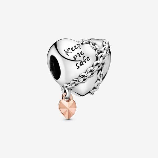 Pandora Charm Cuore Incatenato in Bead Charm Alba Gioielli - Casoria, commercioVirtuoso.it