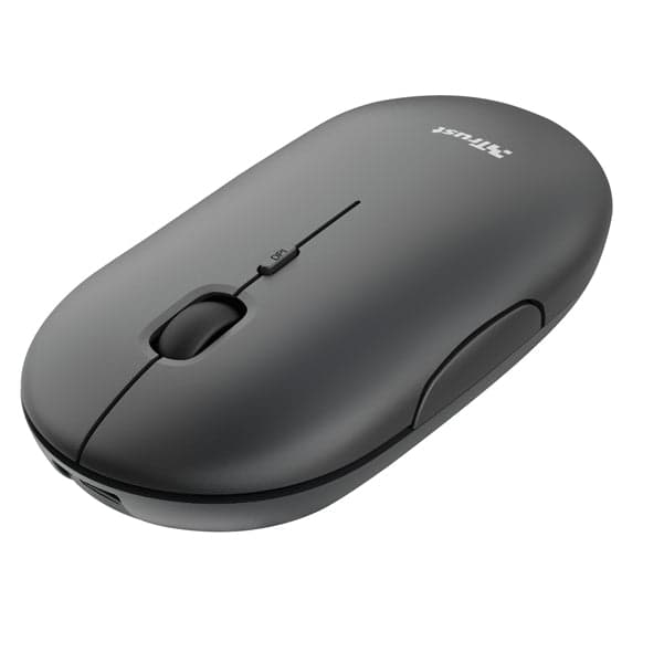 Mouse Ultrasottile Wireless Ricaricabile Puck Nero Trust in Mouse da gioco Il Centro - Jesi, commercioVirtuoso.it