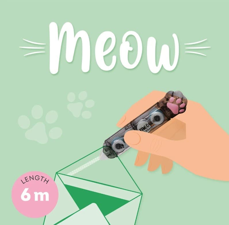 Legami, Colla a Nastro, Meow, a Forma di Zampa in Correttori a nastro Cartospedia - Napoli, commercioVirtuoso.it