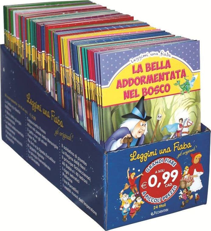 5 Libricini Leggimi una fiaba libro di fiabe assortito Edibimbi Editore
