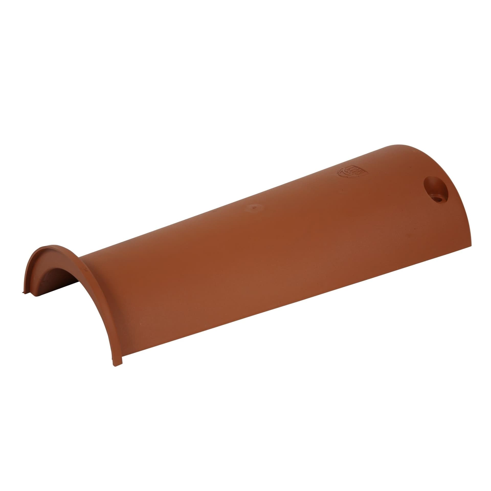 Colmo tondo tegola plastica color terracotta confezione 5 pezzi in Tegole Bottiglioni - Colle di Val d’Elsa, commercioVirtuoso.it