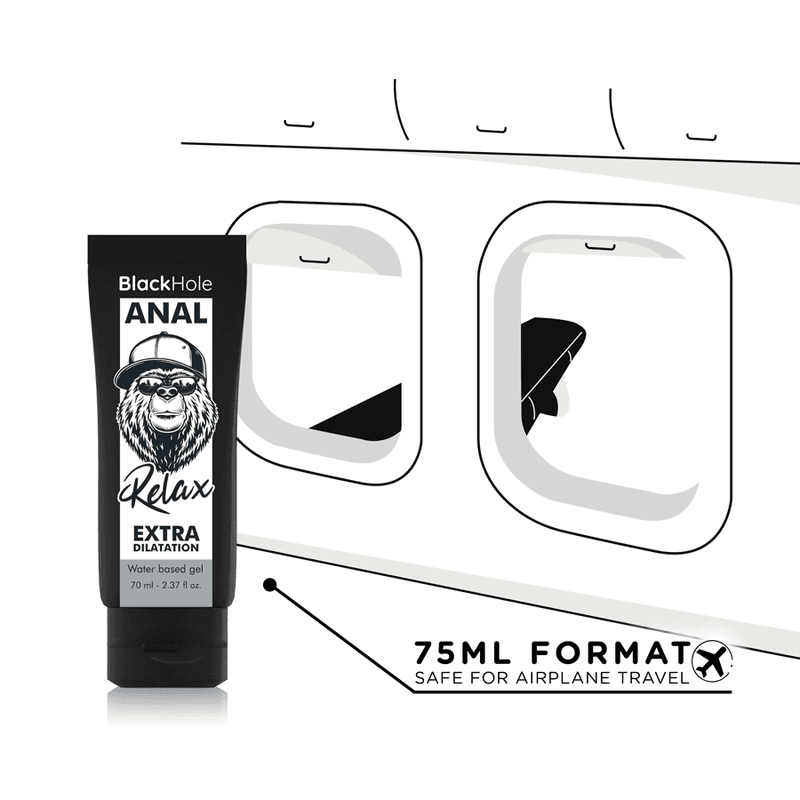 BLACK HOLE - GEL DILATANTE ANALE A BASE D'ACQUA 70 ML in Lubrificanti e gel stimolanti Desideria Shop - Latina, commercioVirtuoso.it