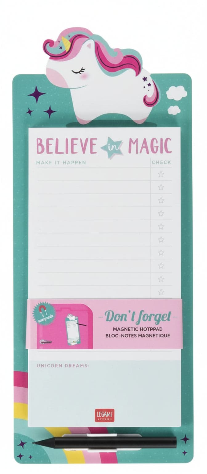 Legami, Don't Forget Blocco Note Magnetico, Unicorn